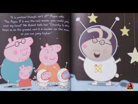 Magical Box of Books A Trip to the Moon #funlearningwithsharina #peppapig #peppa #story #readaloud 