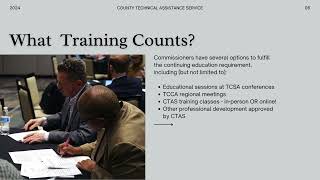 Commissioner Required Training