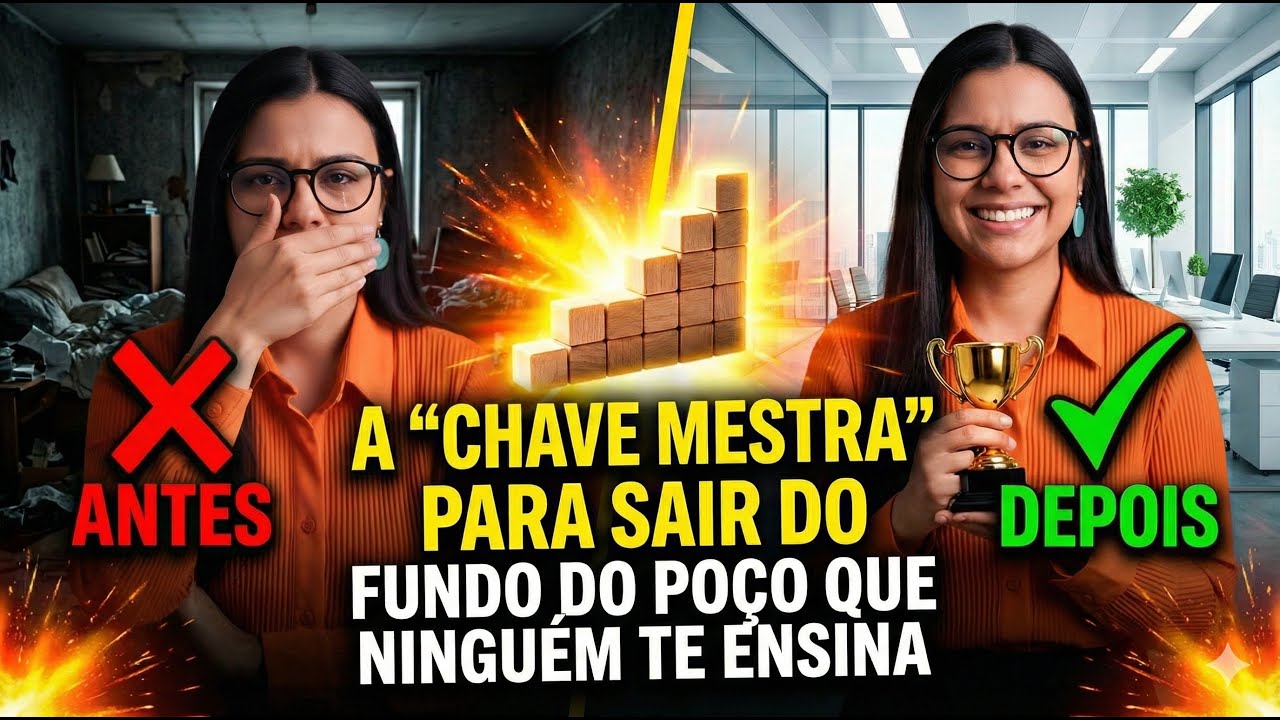 Pequenas ações que tiram você do fundo do poço