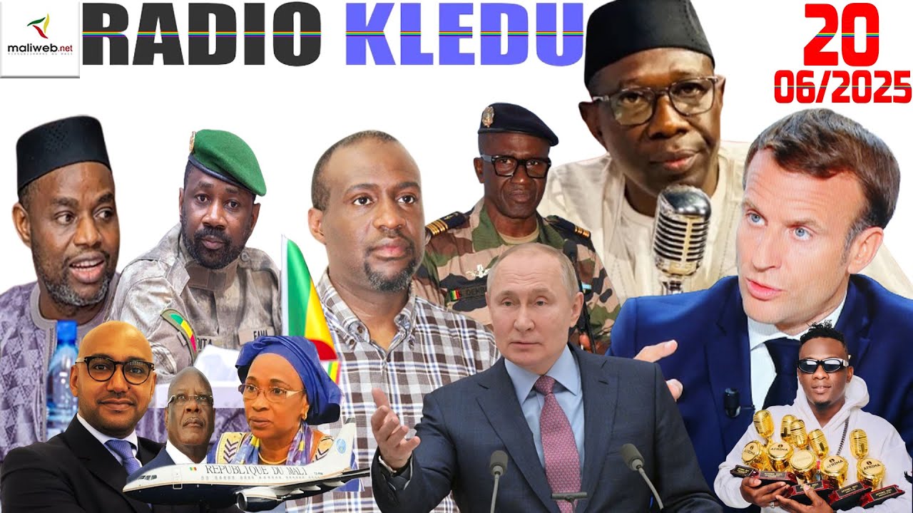 La Revue de Presse de la RADIO KLEDU du 20 Juin 2025