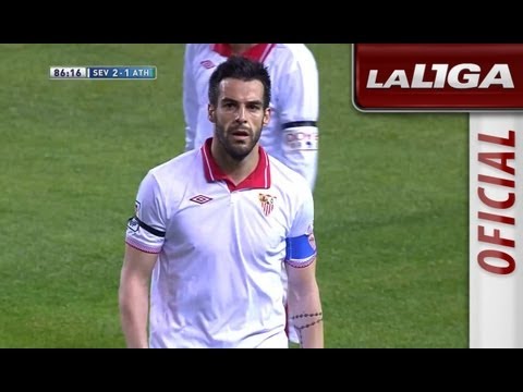 Gol de Negredo (2-1) en el Sevilla FC - Athletic Club - HD