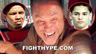 DE LA HOYA CLAIMS GERVONTA DAVIS VS. RYAN GARCIA NEGOTIATIONS "EASIER" WITH MAYWEATHER THAN HAYMON