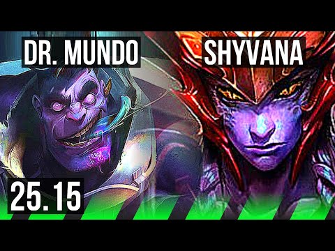 DR. MUNDO vs SHYVANA (JGL) | 5/3/23 | NA Master | 25.15