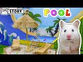 Pool Maze for Hamster 🌴 Waterpark for hamster 🌴 Homura Ham