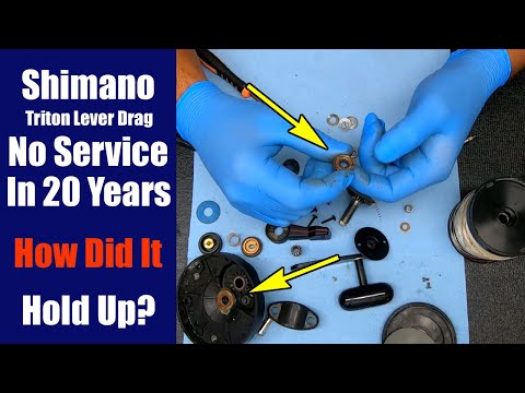 Shimano TLD - 20 years No Service   WALK THROUGH & DIAGNOSIS