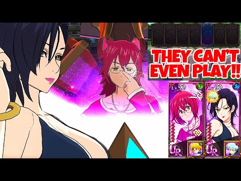 I AM SO SORRY FOR THIS!!!!! THE MOST TOXIC TEAM IN PVP HISTORY IS HERE!! | 7DS: Grand Cross