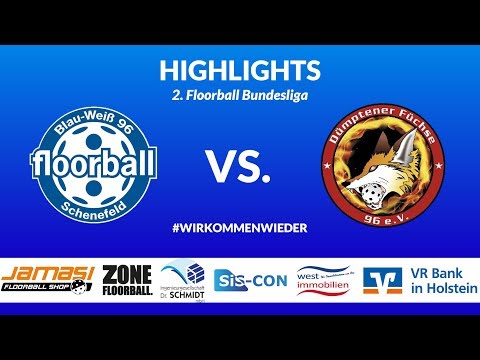 Floorball Highlights: Blau-Weiß 96 vs. Dümptener Füchse | 2. FBL N/W, Saison 2019/20