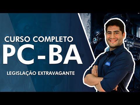 Curso Completo PC BA 2022 - Legislação Extravagante - AlfaCon