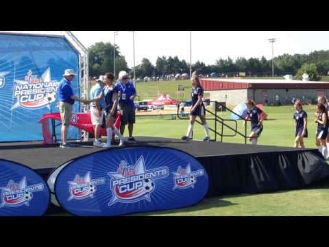 2014 National President's Cup Soccer U17G Champions: CISC Velocity 97G