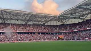 Trabzonspor tribünleri: “Ya Allah bismillah Muhammed Salah!”#Trabzonsp