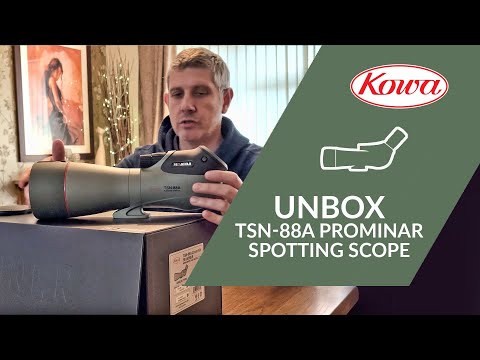 Unboxing the Kowa TSN-88A PROMINAR spotting scope