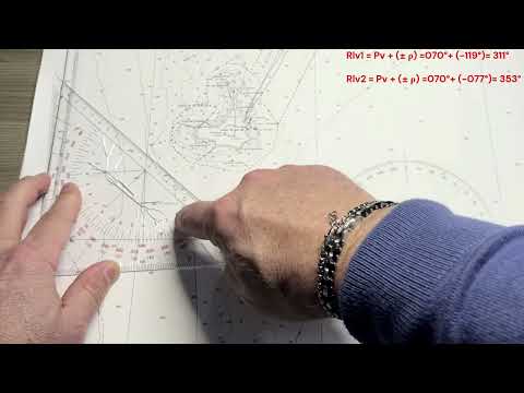 Patente Nautica ep. 68 - Carteggio Oltre Mappa 5D - Scarroccio (Esercizio 68 - 5.3.4-2)