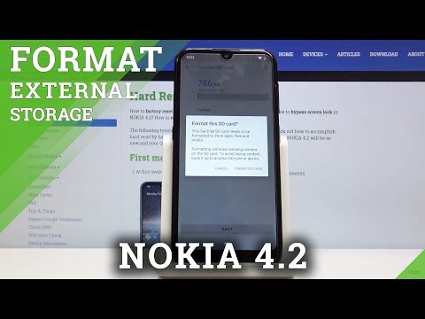 How to Format SD Card in NOKIA 4.2 – Erase External Storage