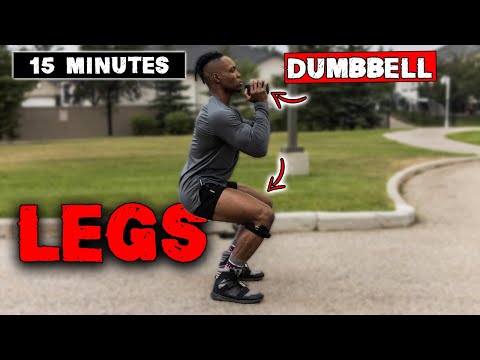 15 MINUTE LIGHTWEIGHT DUMBBELL LEG WORKOUT!