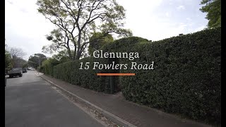 Video overview for 15 Fowlers Road, Glenunga SA 5064