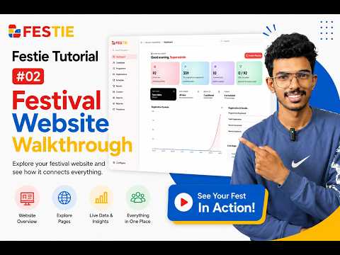 Festival Website Walkthrough