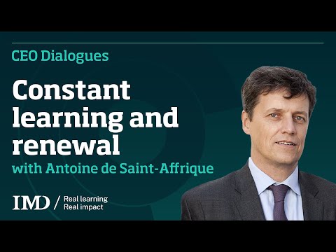 CEO DIALOGUE #25 - Antoine de Saint-Affrique, Danone