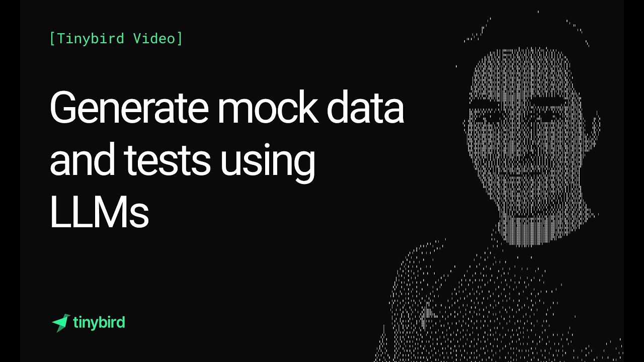Generate mock data and tests using LLMs