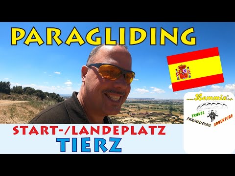 Tierz schöne lange Soaringkante am südrand der Pyrenäen Spanien Paragliding Gleitschirm Lemmix