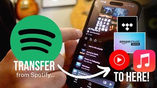 Easily TRANSFER your playlist from Spotify to YouTube Music and more!