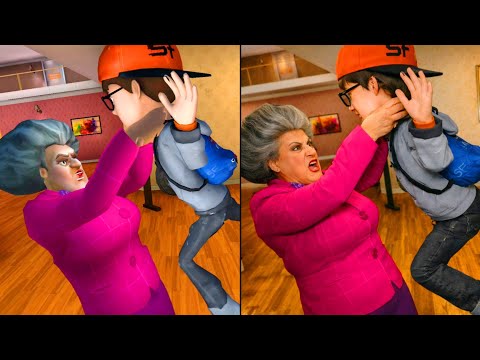 Scary Teacher 3D In Real Life