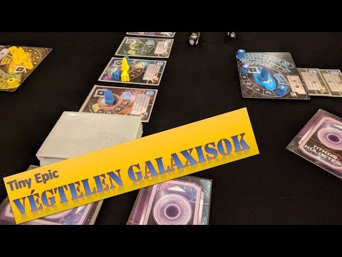 Tiny Epic Végtelen galaxisok társasjáték szabály - János György