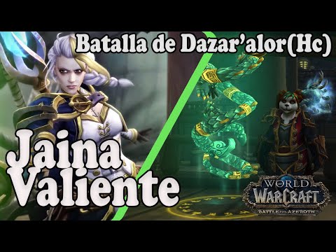 Batalla de Dazar'alor -HC- Jaina Valiente
