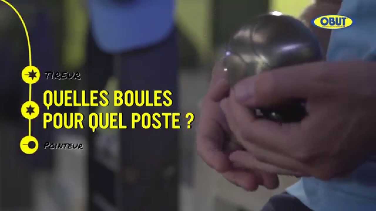 Bien choisir sa boule de pétanque avec Obut - Quelle boule pour quel poste 