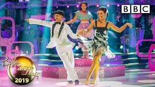 THEY GOT 40! Karim and Amy Jive to You Can&#39;t Stop the Beat - Week 11 Musicals | BBC Strictly 2019