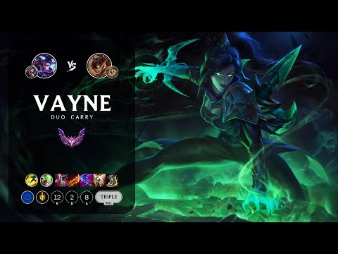 Vayne ADC vs Ziggs - EUW Master Patch 13.1