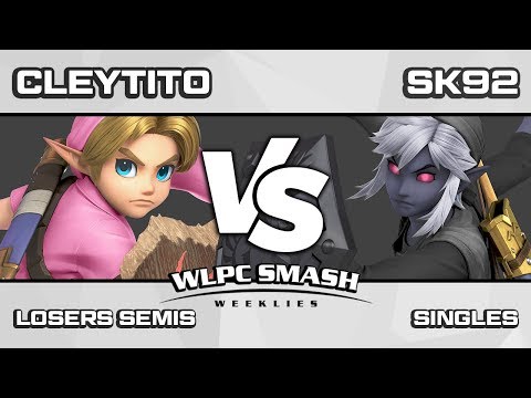 WLPC Smash Weeklies: Cleytito (Young Link) vs SK92 (Link/Donkey Kong) - Losers Semis