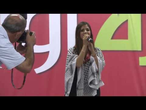 رلى ميلاد عازر - صوتك يا جبهتنا