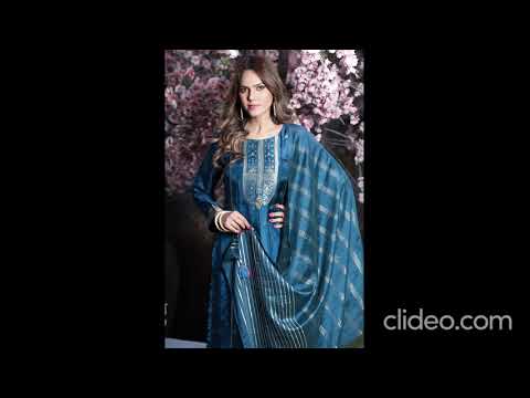 K FASHION WAJIHA PURE VISCOSE SILK READYMADE COLLECTION