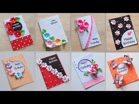 How to make Birthday card / Handmade Birthday card | วิธีทำการ์ดวันเกิดง่ายๆ ทำเองได้