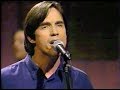 Jackson Browne, "World in Motion" on Letterman, June 29, 1989. (stereo)