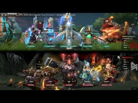 DPC SEA 2023 Tour 3 | Division I | Army Geniuses vs Blacklist International - Game 1
