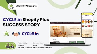 CYCLE.in Shopify Plus Success Story | Built by BOOST STAR Experts | Shopify Growth Case Study