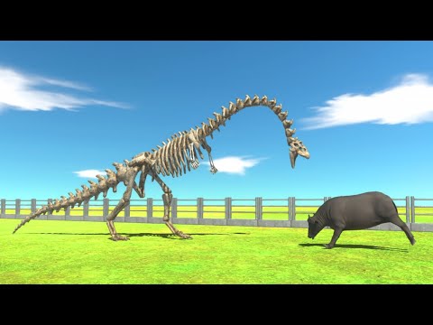 Bone Plateosaurus Death Run - Animal Revolt Battle Simulator
