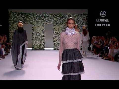 JUAN DUYOS : PREMIO A LA MEJOR COLECCION  - Mercedes-Benz Fashion Week Madrid  2016