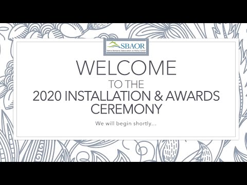 2020 Installation & Awards Ceremony
