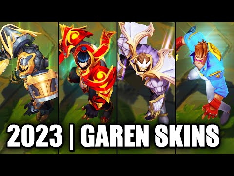 ALL GAREN SKINS SPOTLIGHT 2023 | League of Legends