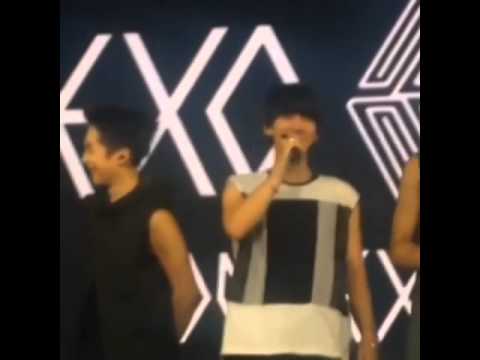 Fancam 140913 EXO Baekhyun   Talk @ The Lost Planet In Bangkok