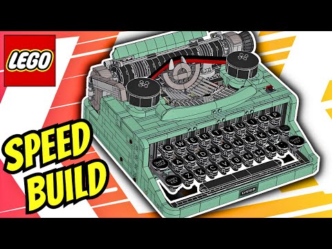 LEGO Typewriter 21327 | Speed Build