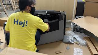 MUREN Assembly (perakitan kursi malas IKEA)