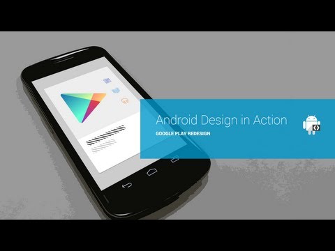 The Android Team Explains the Design in New Google Play Apps