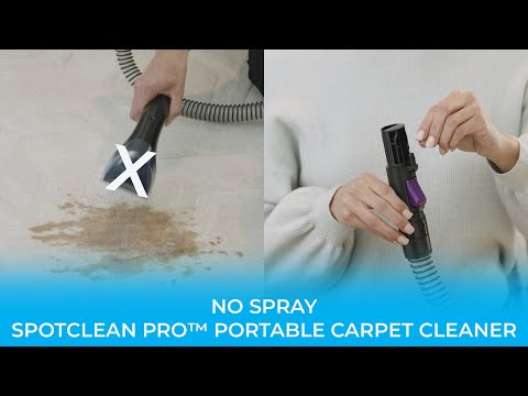 Kilimų ir baldų valymo įrenginys Bissell SpotClean Pro 1558N video