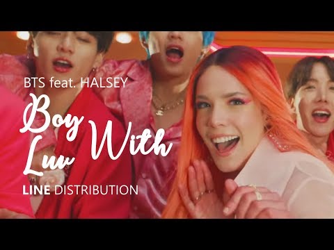 BTS 방탄소년단 feat. HALSEY - BOY WITH LUV 작은 것들을 위한 시 Studio/Album Ver. | Line Distribution