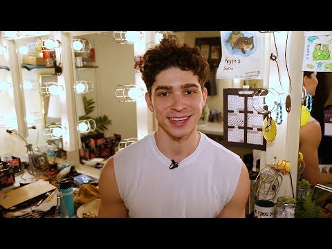 ONCE ON THIS ISLAND's Isaac Powell Shows Off His Dressing Room Oasis
