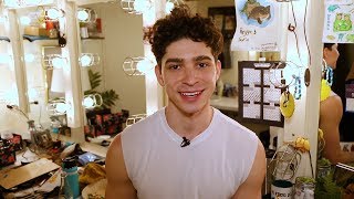 ONCE ON THIS ISLAND's Isaac Powell Shows Off His Dressing Room Oasis