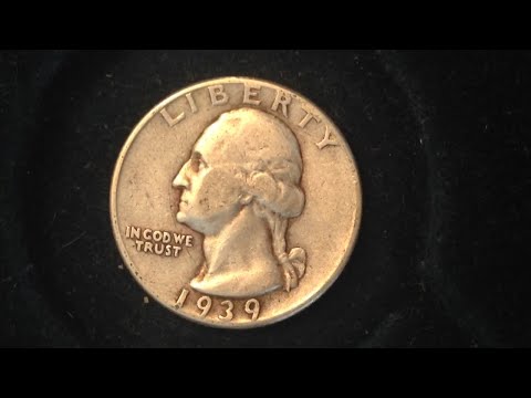 1939 Quarter (Mintage 33 Million)